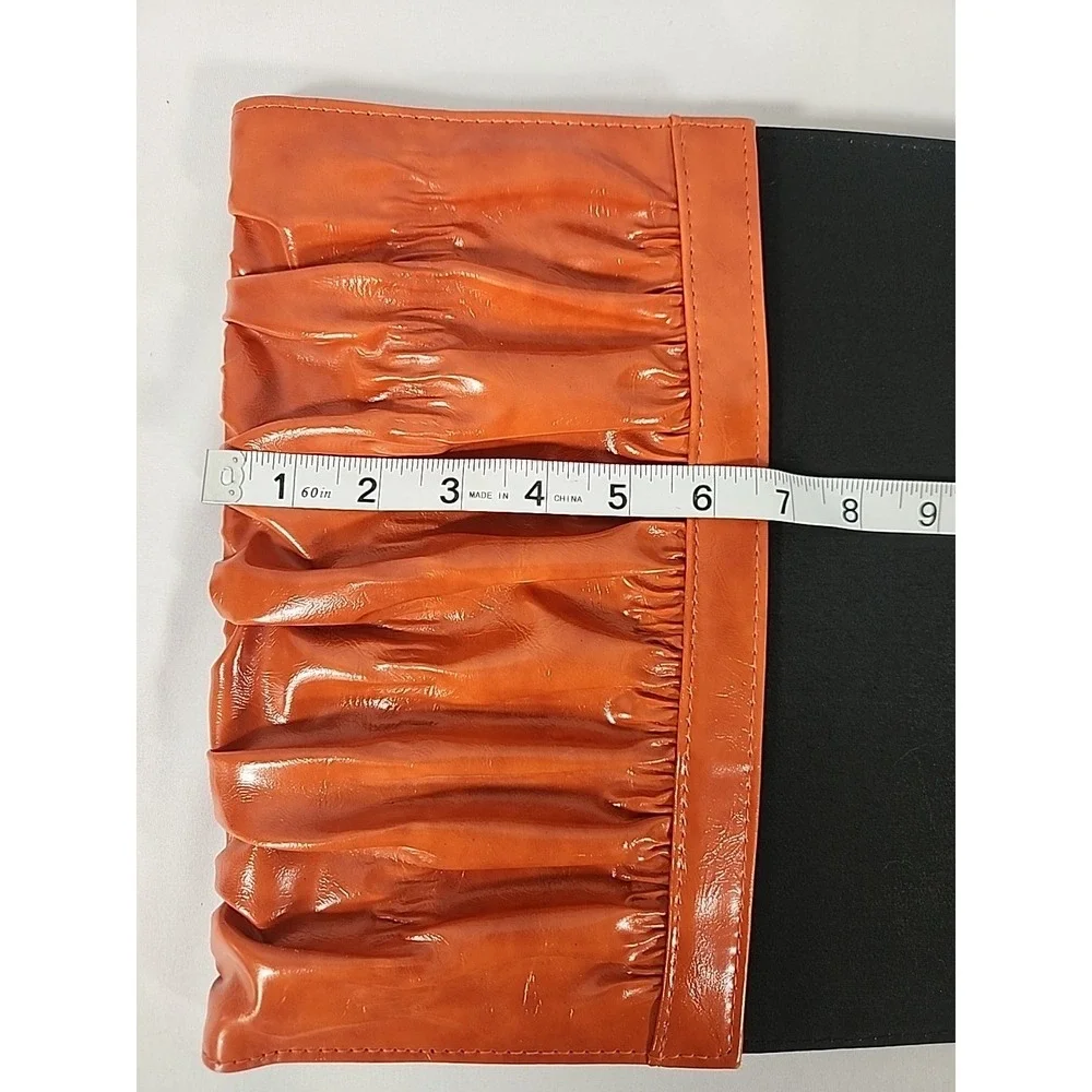 Miche‎ Classic Purse Shells Burnt Orange Sheila & Silver and Black Croc Cori